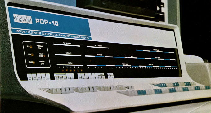 PDP-10 console